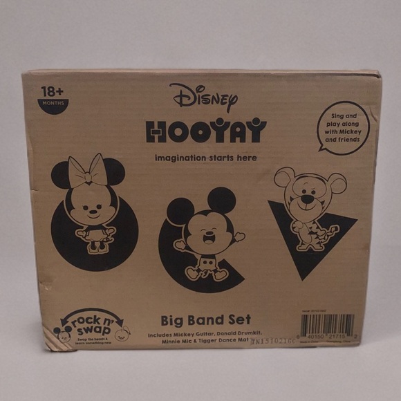Disney Hooyay "Rock n Swap" Music Band Set Early Learning 18 M-5 Yrs NIB - Picture 7 of 11